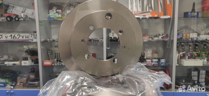 Тормозные диски задние Mitsubishi Lancer.Цена за 2