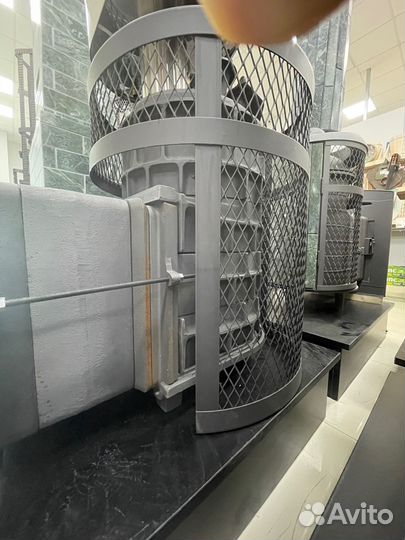 Чугунная печь для бани