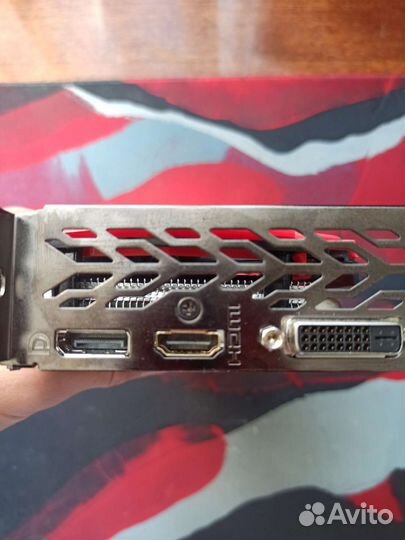 Видеокарта MSI GTX 1050ti 4gb