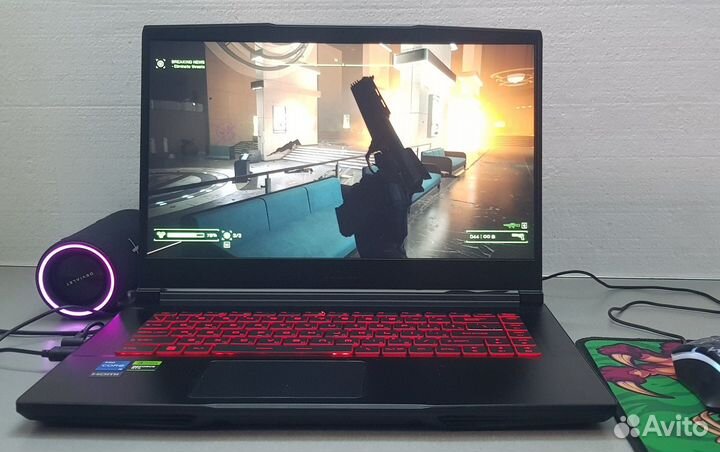 Ноутбук новый MSI Core i5-11260H + RTX 3050