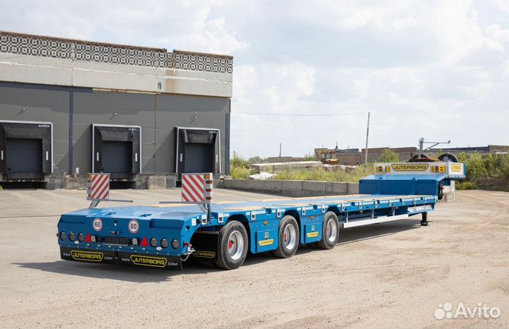 Полуприцеп трал (тяжеловоз) Juterborg JTB-40, 2023