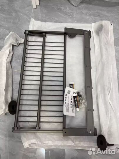 Держатель для полотенец в ванную складной