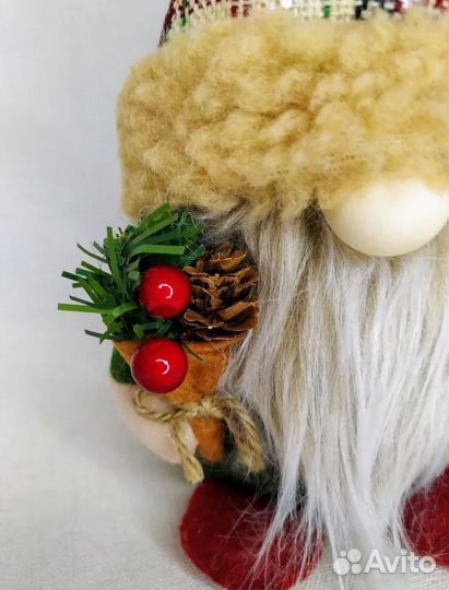 Рождественский гном высота 24 см