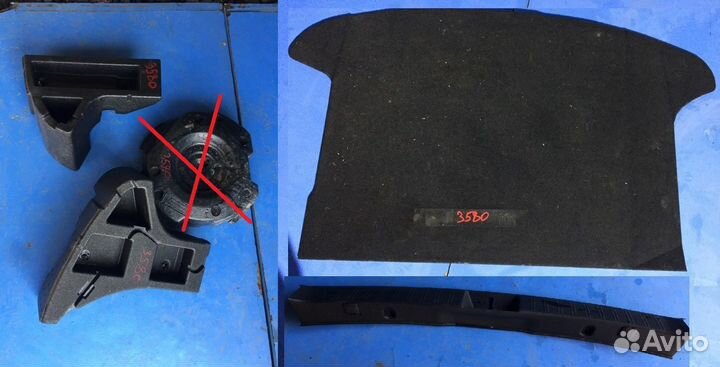 Обшивка багажника