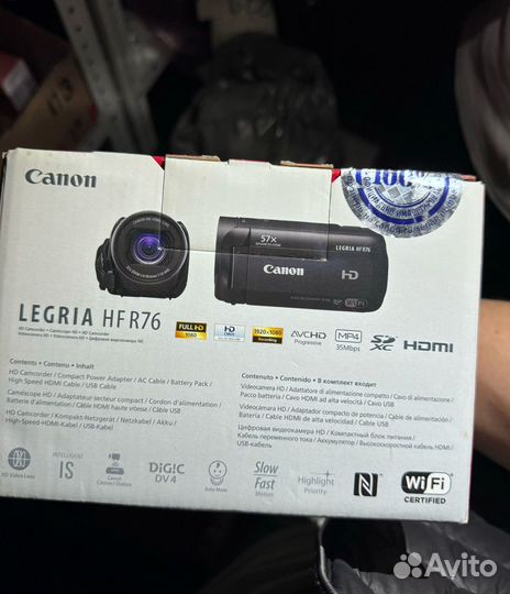 Canon legria HF R76