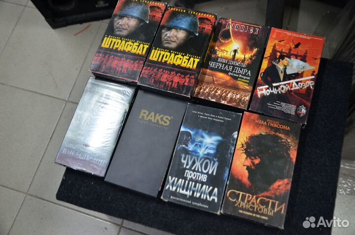 Видеокассеты фирменные (VHS) 10шт