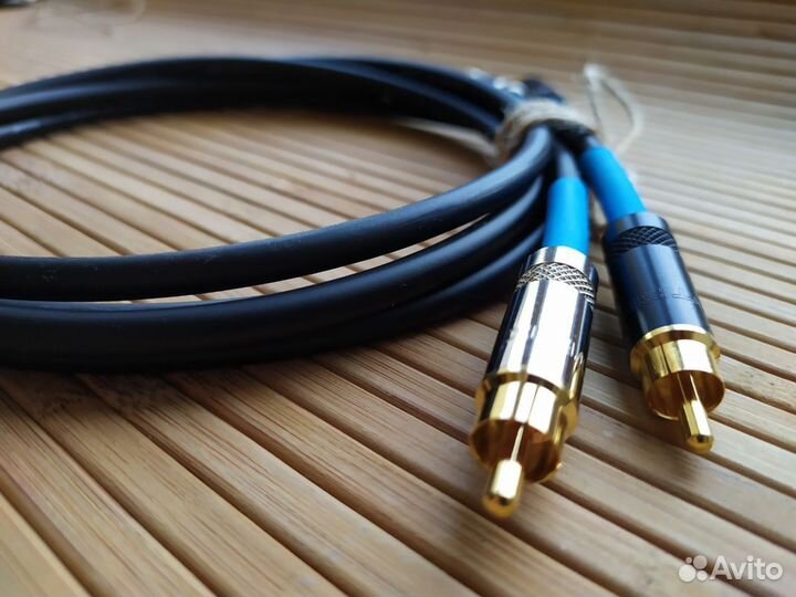 2 RCA межблочный кабель HVC