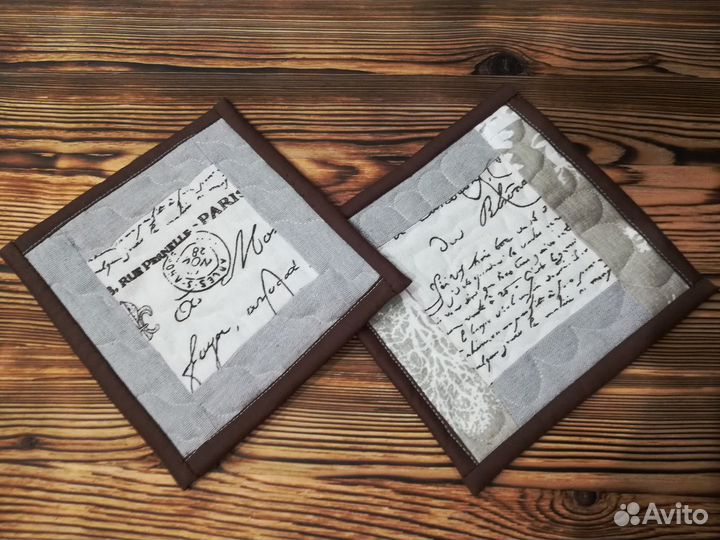 Прихватки. Ручная работа