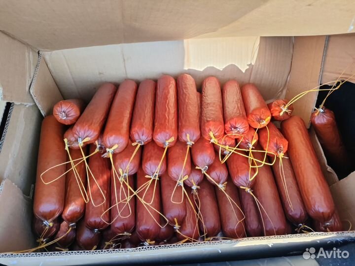 Колбаса из лося