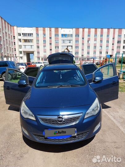 Opel Astra 1.6 МТ, 2012, 206 000 км