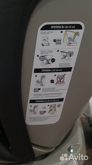 Новое автокресло Happy Baby Unix