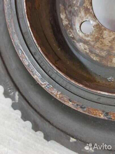 Шкив коленвала bmw 5 e39 м52