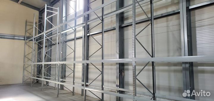 Стеллаж металлический паллетный для склада