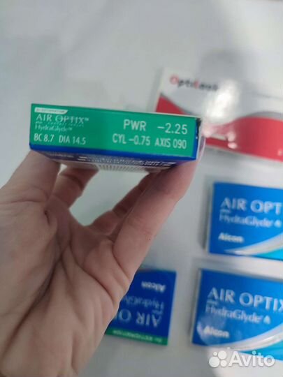 Линзы контактные