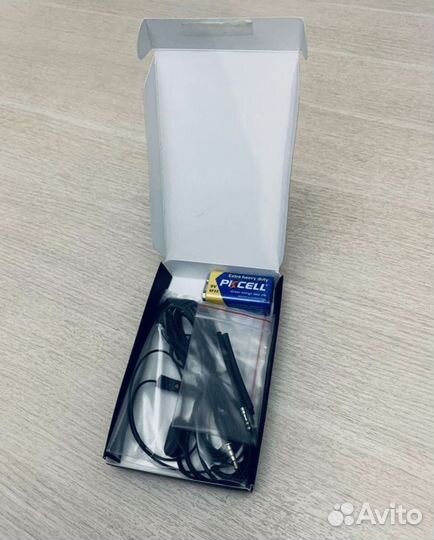 Микронаушник магнитный с кнопкой-пищалкой