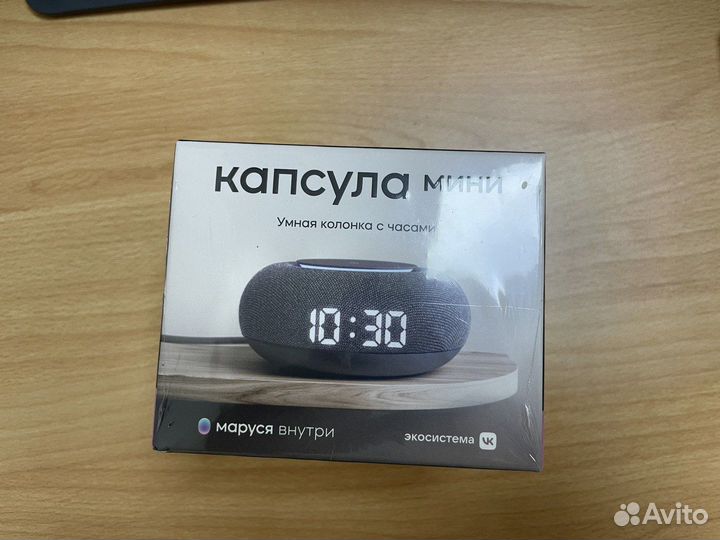Умная колонка VK Капсула Мини, Новая (+подписка)