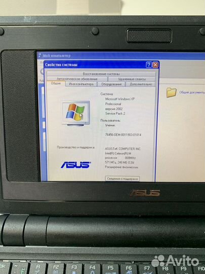 Нетбук asus