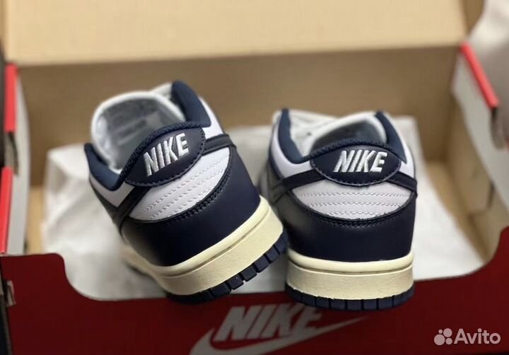 Кроссовки Nike Dunk Low Vintage Navy