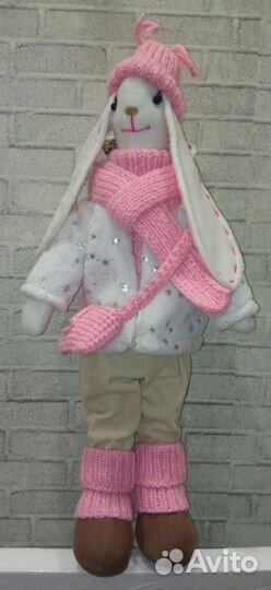 Игрушка ручной работы Заяц