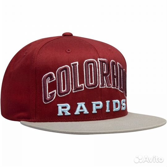 Бейсболка Colorado Rapids Mitchell & Ness Wordmark