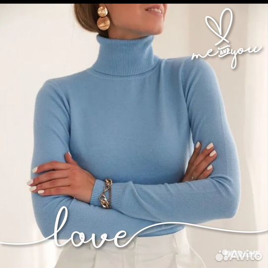 Водолазка женская новая италия