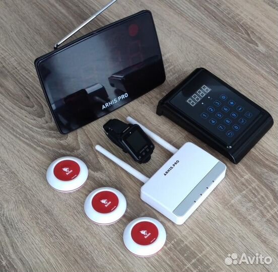 Система вызова персонала беспроводная - комплект