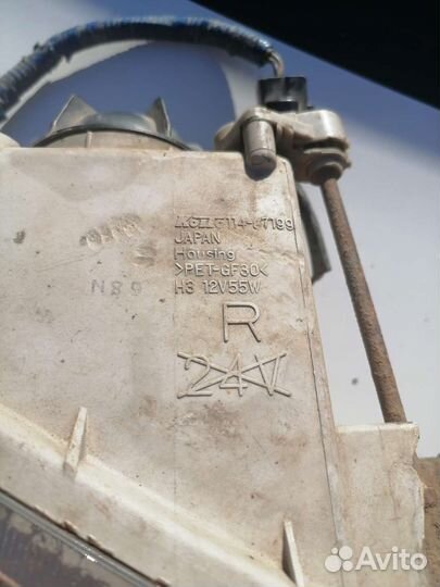 Противотуманные фары mitsubishi galant 8 Япония