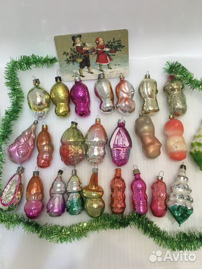 Елочные игрушки ссср,лесовик гном елочка