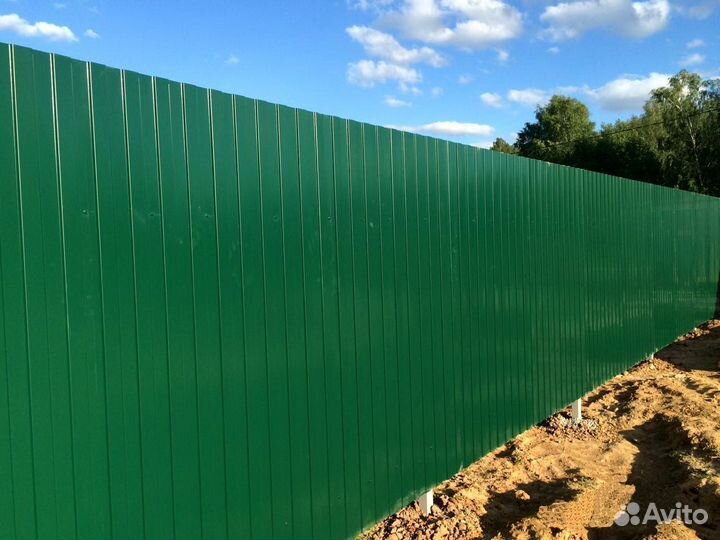 Профнастил С8 для забора