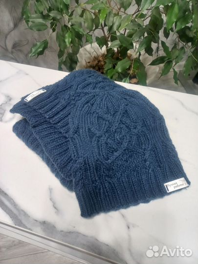 Комплект шапка и шарф женские новые