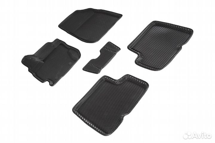 3d коврики в салон (комплект) Nissan Terrano 3