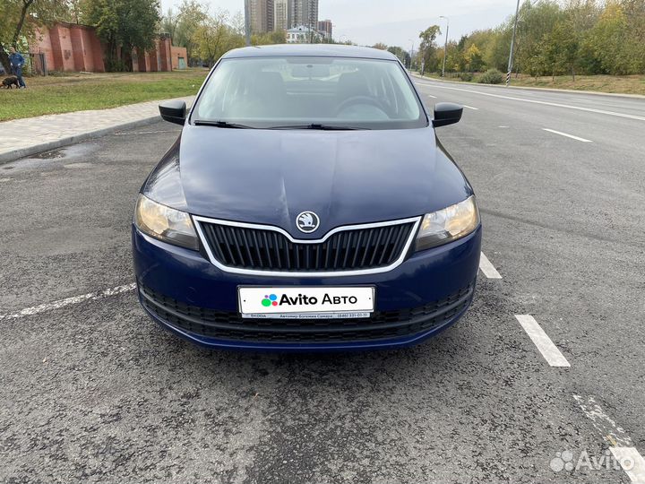 Skoda Rapid 1.6 МТ, 2016, 187 000 км