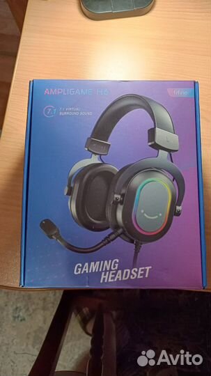 Наушники игровые Fifine h6 Dynamic RGB