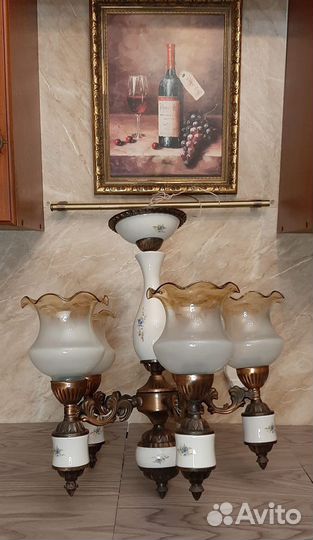 Люстра винтаж