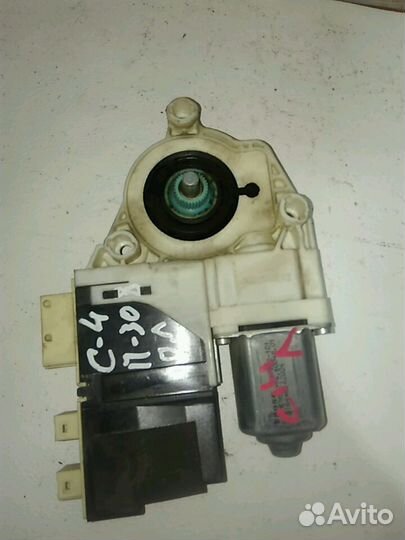 Моторчик стеклоподъемника передний Citroen C4