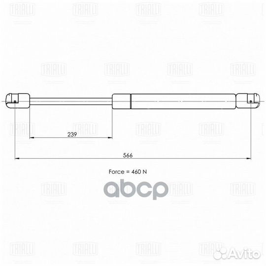 Амортизатор упор для а/м Ford Focus C-MAX 03/C