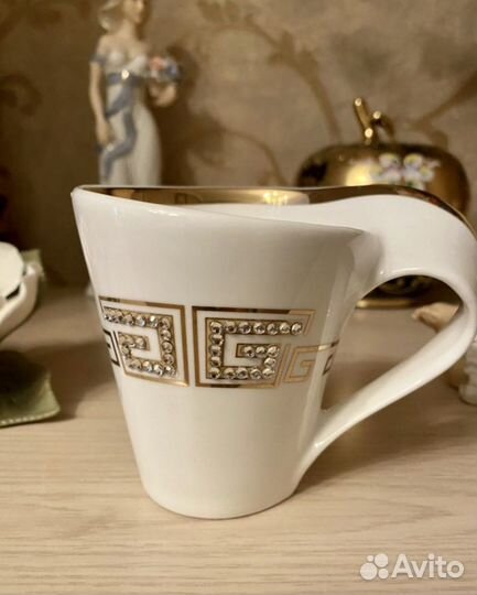 Чайный сервиз Givanshi gold (стразы)