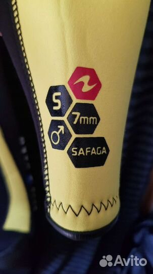 Гидрокостюм aqualung 7+5мм