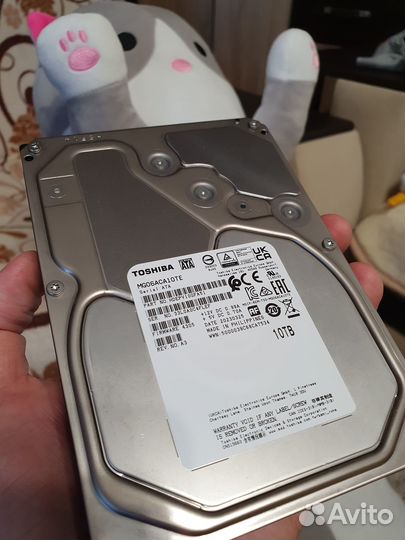 Серверные HDD Toshiba 10TB mg06aca10