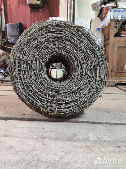 Колючая проволока оцинкованная