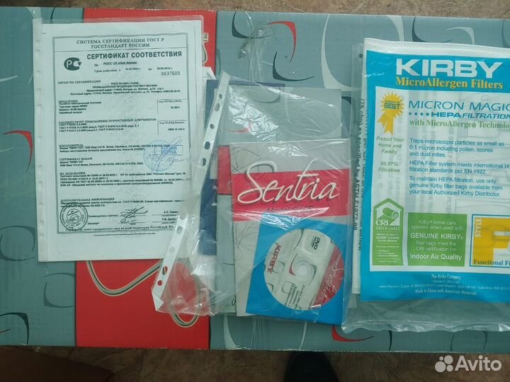 Пылесос kirby sentria G10E