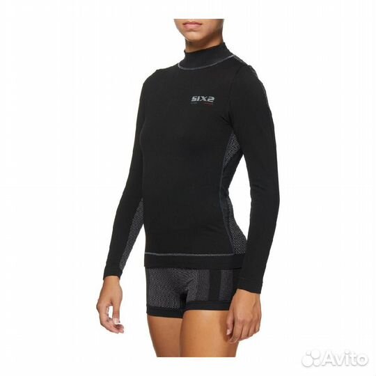 Термокофта sixs TS4 plus Black Carbon, 2XL