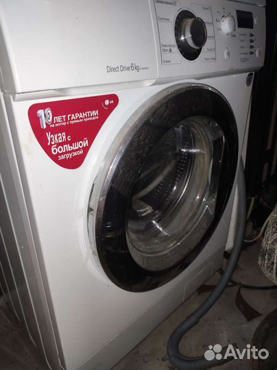 Стиральная машина бу lg 6 кг