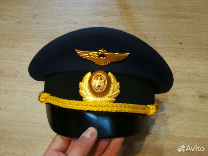 Фуражка офисная синяя вкс