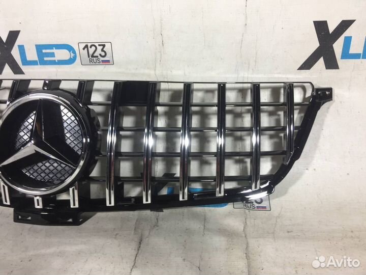 Решетка радиатора Mercedes ML166 W166 GT AMG