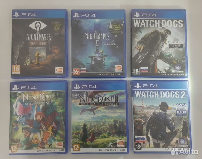 Диски для PS4 / PS5