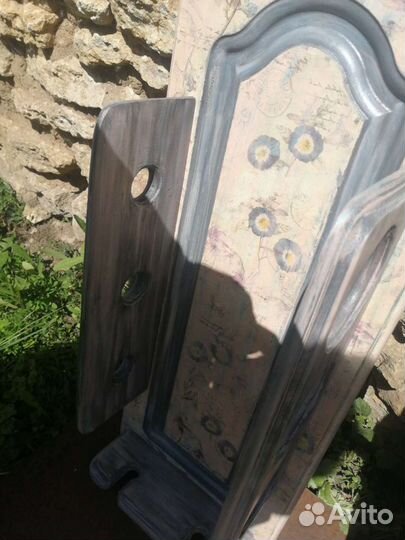 Подставкка под бутылки из состареного дерева