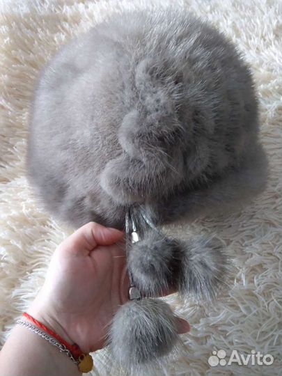 Шапка норковая