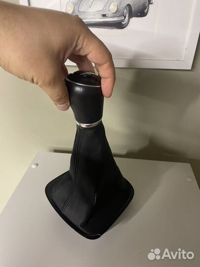 Ручка МКПП VW Polo Sedan кожа