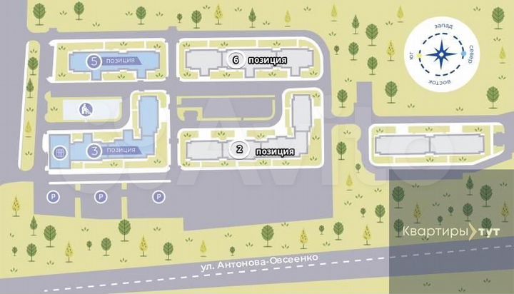 Квартира-студия, 28,7 м², 16/17 эт.